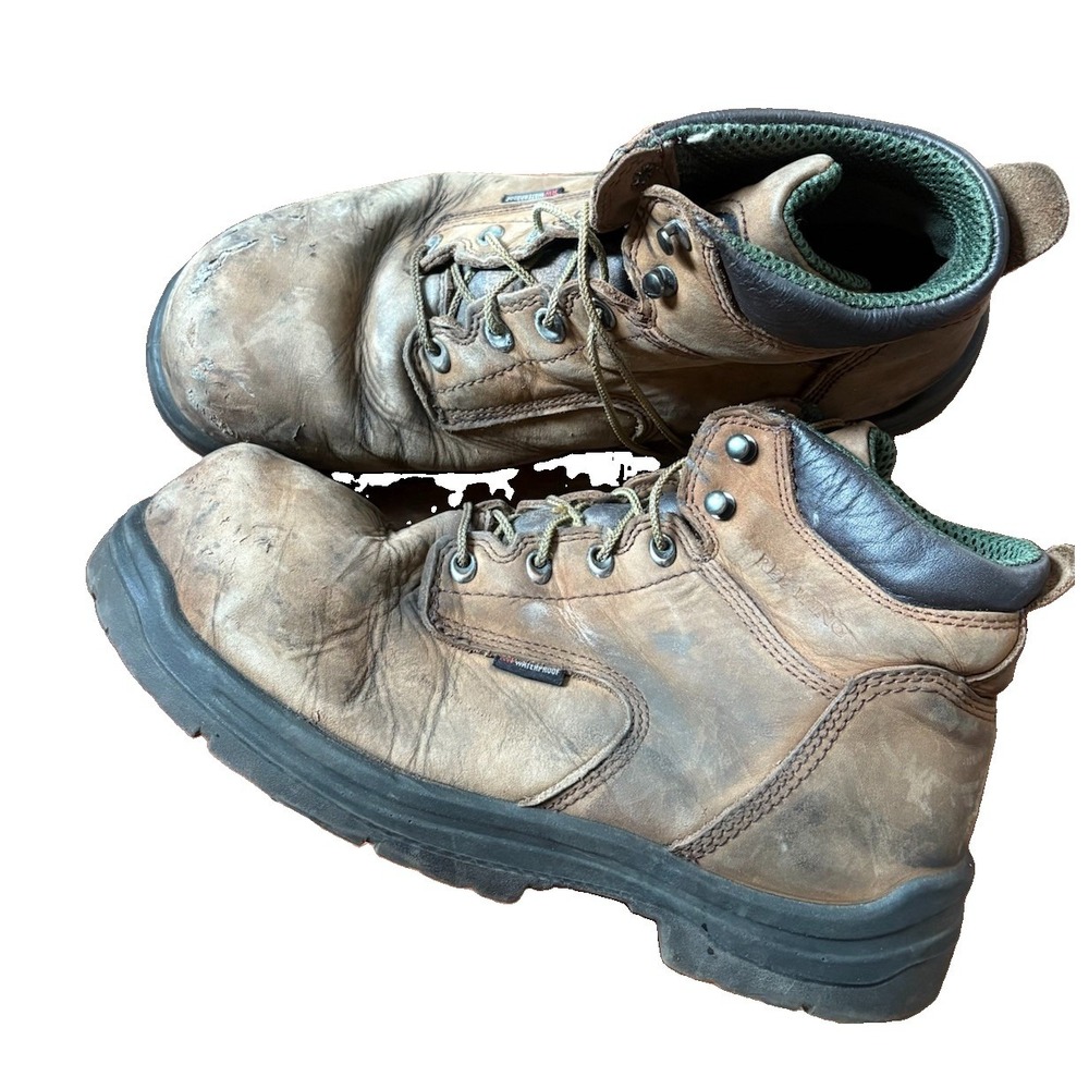 Red Wing King Toe 6-Inch Waterproof Brown Work Boots Size 12 D #2240